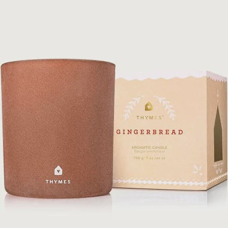 Thymes Poured Candle Gingerbread 7 oz