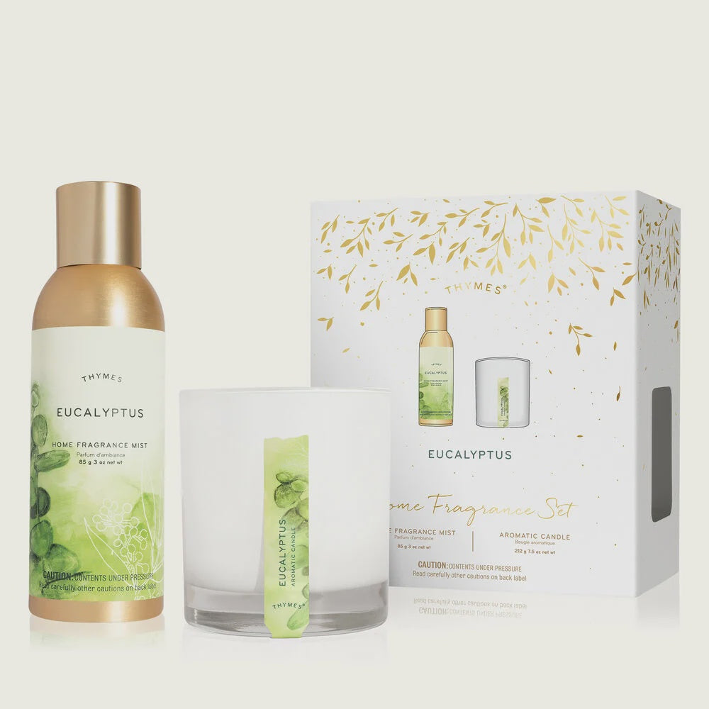 Thymes Home Fragrance Gift Set Eucalyptus