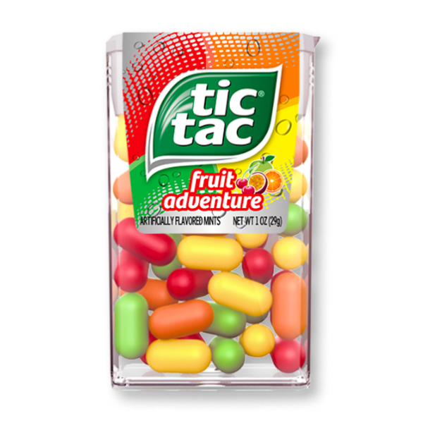 Tic Tac Fruit Adventure 1 oz