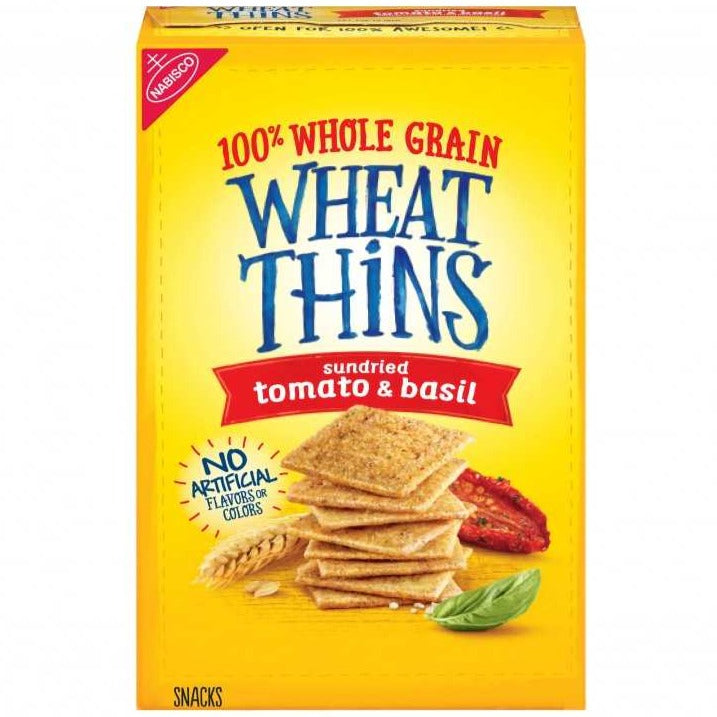 Wheat Thins Sundried Tomato & Basil Crackers  8.5 oz