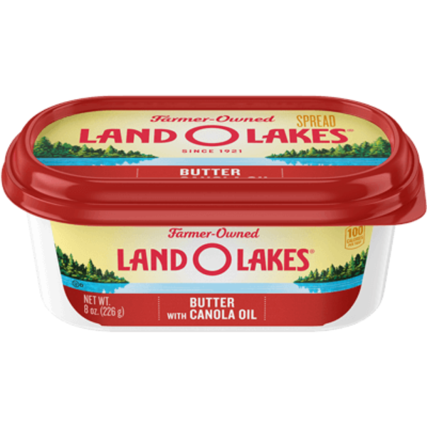 Land O Lakes Butter with Canola Oil Spread 8 oz