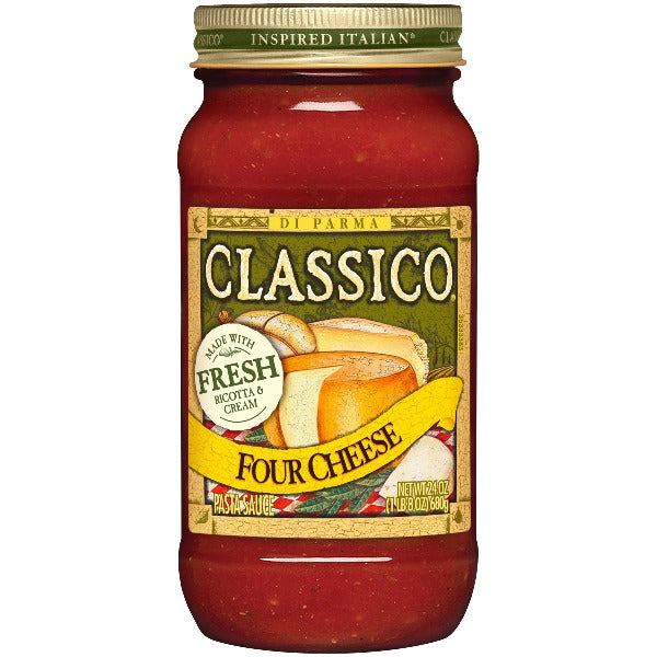 Classico Four Cheese Pasta Sauce 24 oz