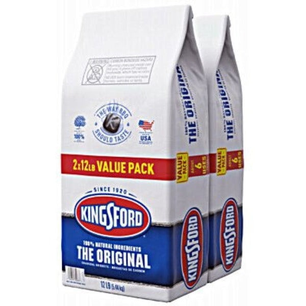 Kingsford Original Charcoal Briquets Twin Pack 24 lb