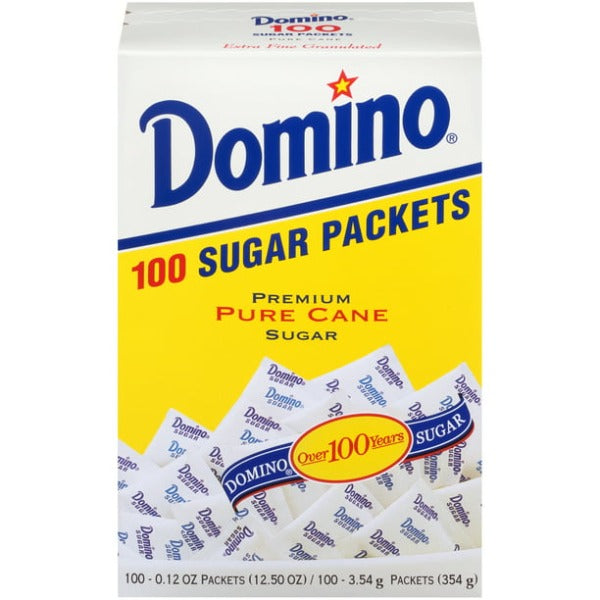 Domino Sugar Packets 100 ct