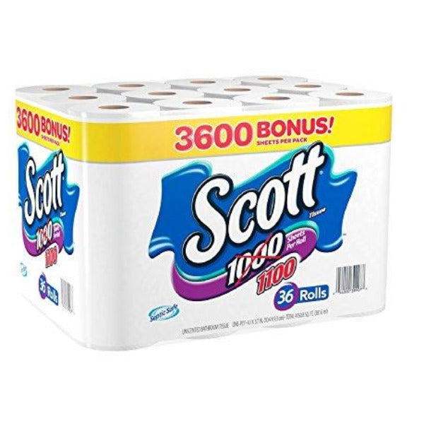 Scott Toilet Paper Rolls 36 ct