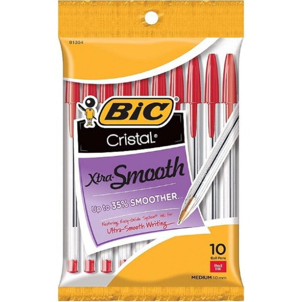 Bic Red Pens 10 ct