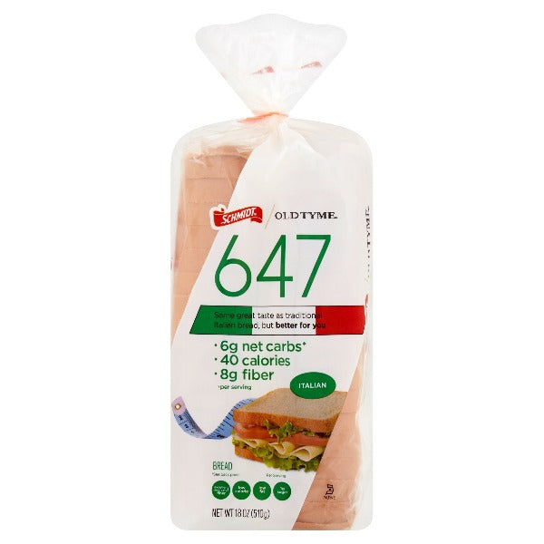 Schmidt Old Tyme 647 Sliced Italian Bread  18 oz