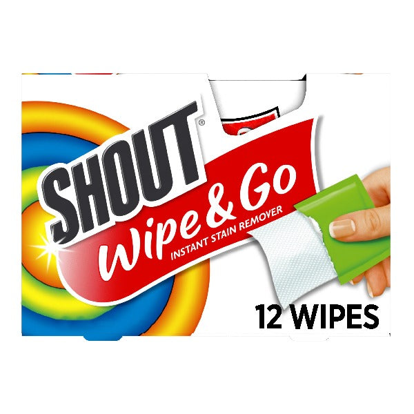 Shout Wipes 12 ct