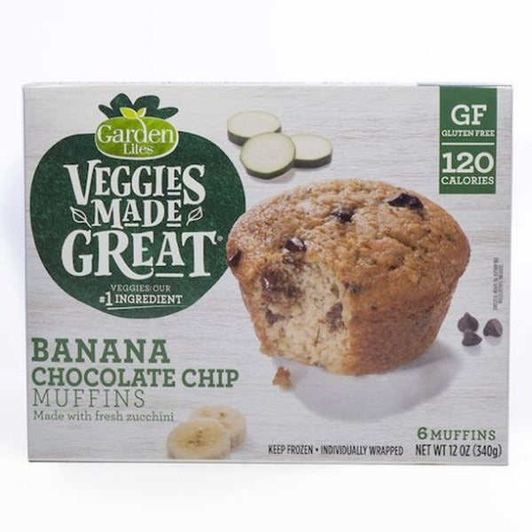 Garden Lites Banana Chocolate Chip Muffins 12 oz