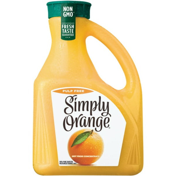 Simply Orange Juice No Pulp 89 oz