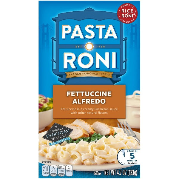 Pasta O Roni Fettuccine Alfredo 4.7 oz