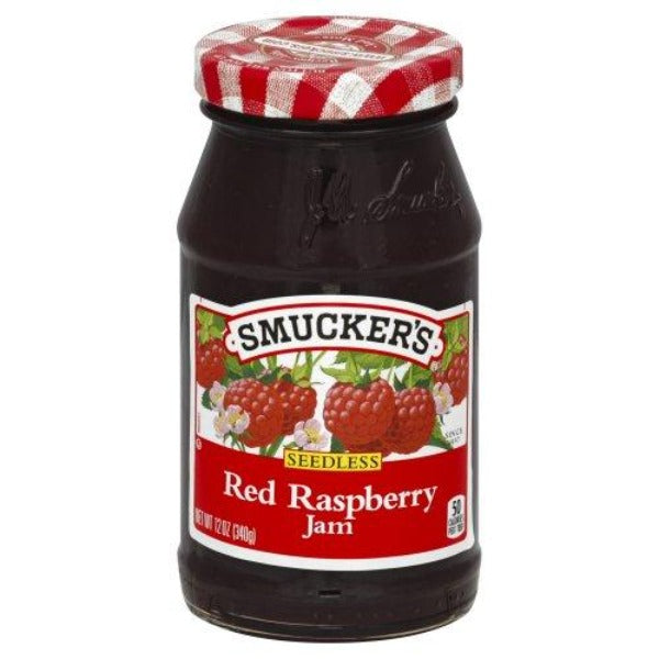 Smucker's Seedless Red Raspberry Jam 12 oz