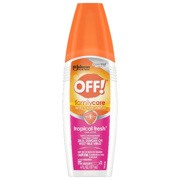 Off Insect Repellent Tropical Fresh 6 oz