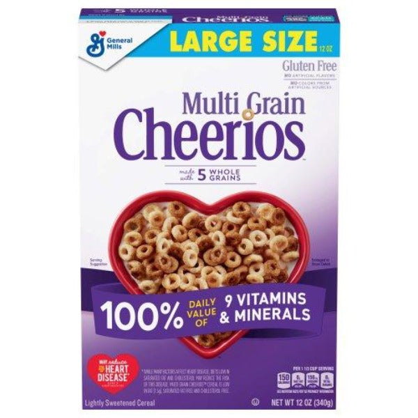 GM Cheerios Gluten Free Multigrain Cereal 12 oz