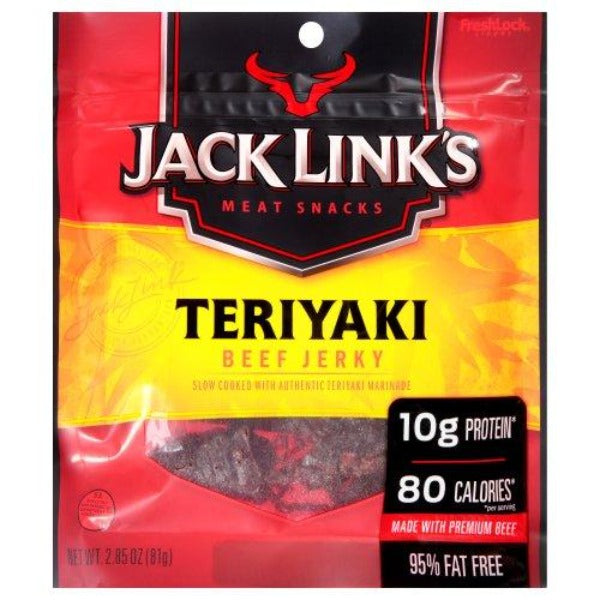 Jack Link Teriyaki Jerky 2.85 oz