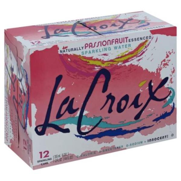 LaCroix Sparkling Water Passionfruit 12 oz 12 ct