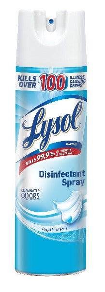 Lysol Disinfectant Spray Crisp Linen 12.5 oz