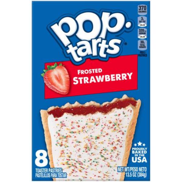 Kellogg's Pop Tarts Frosted Strawberry 8 ct