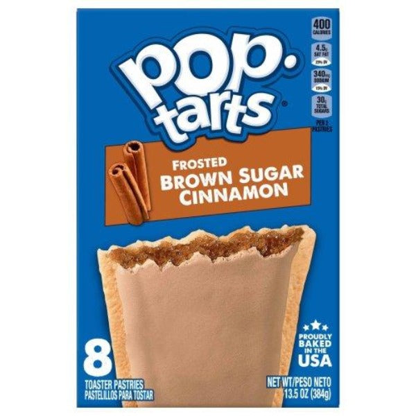 Kellogg's Pop Tarts Frosted Brown Sugar Cinnamon 8 ct