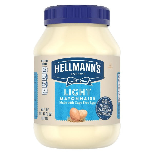 Hellmann's Light Mayonnaise 30 oz