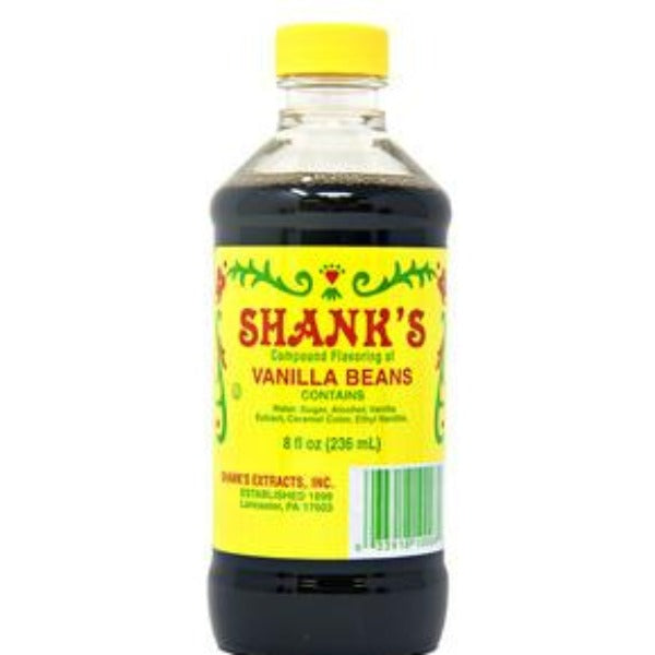 Shank's Vanilla Beans Flavoring 8 oz