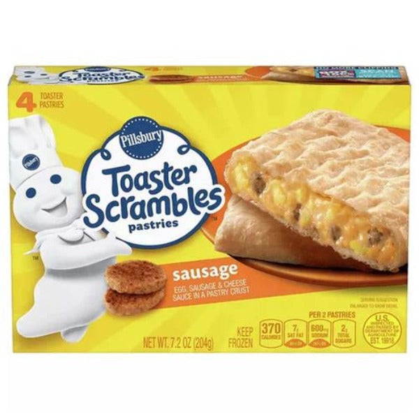 Pillsbury Toaster Scrambles Sausage 7.2 oz