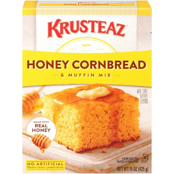 Krusteaz Honey Cornbread Mix 15 oz