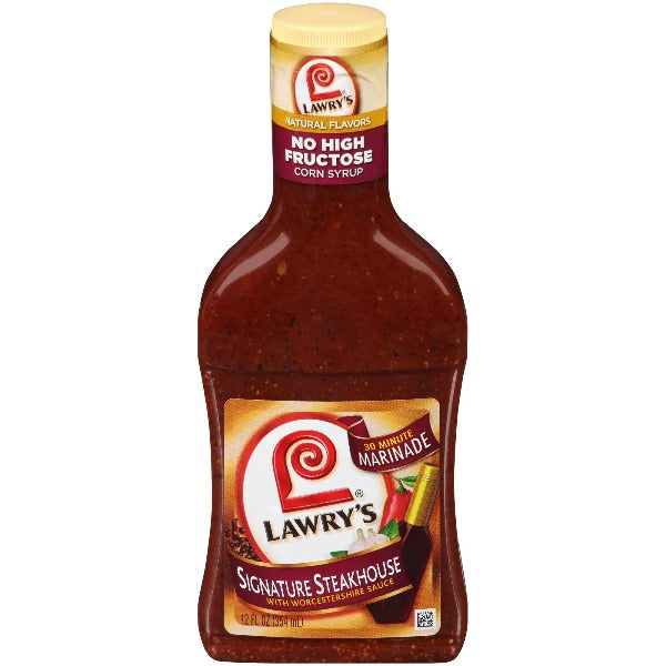 Lawry's Signature Steakhouse Marinade 12 oz