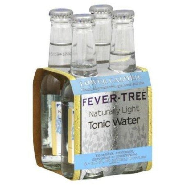 Fever Tree Refreshingly Light Tonic Water 6.8 fl oz 4 pk