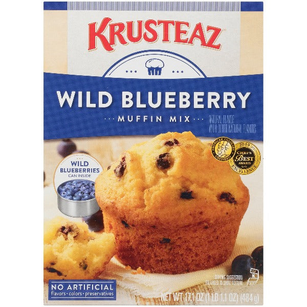 Krusteaz Wild Blueberry Muffin Mix 17.1 oz