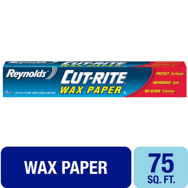 Reynolds Cut Rite Wax Paper 75 sq ft