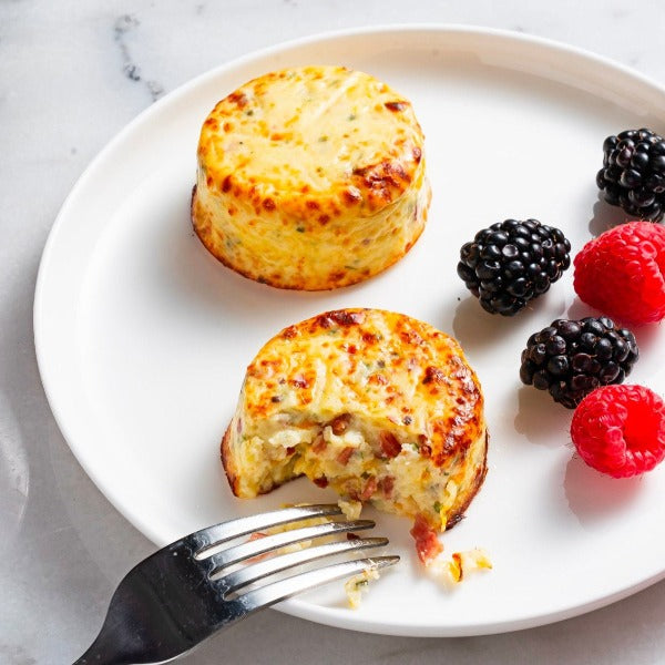 Sous Vide Egg Bites Uncured Bacon & Three Cheese 21 oz