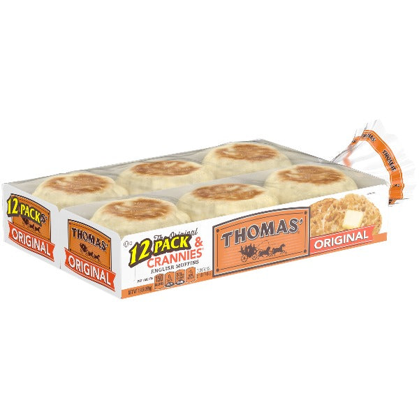 Thomas English Muffins 12 ct