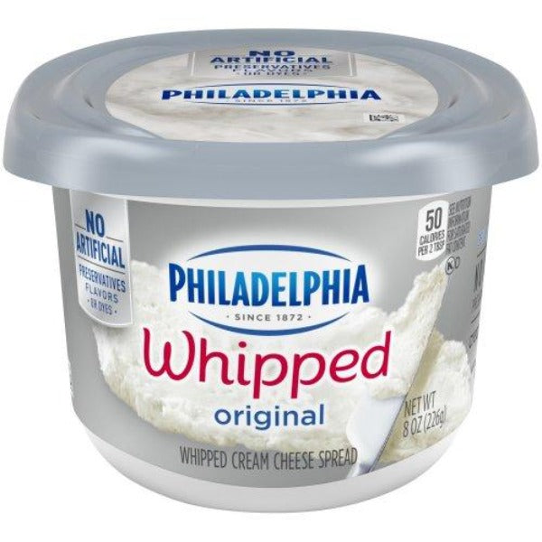 Philadelphia Whipped Cream Cheese 8 oz