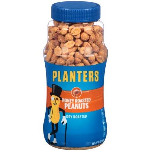 Planters Honey Roasted Peanuts 16 oz