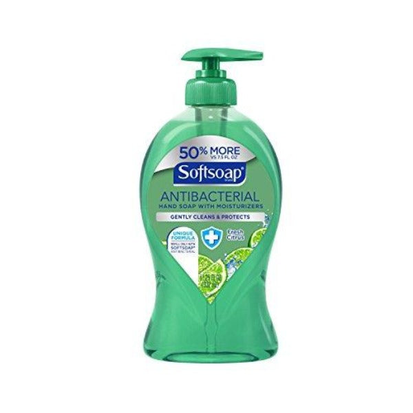 Softsoap Antibacterial Fresh Citrus Hand Soap 11.25 oz