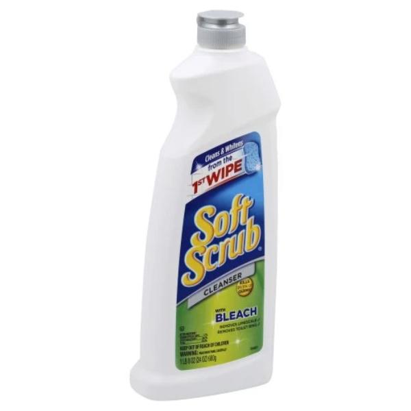 Soft Scrub With Bleach 24 oz