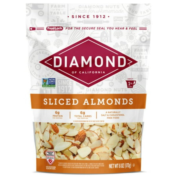 Diamond Sliced Almonds 6 oz