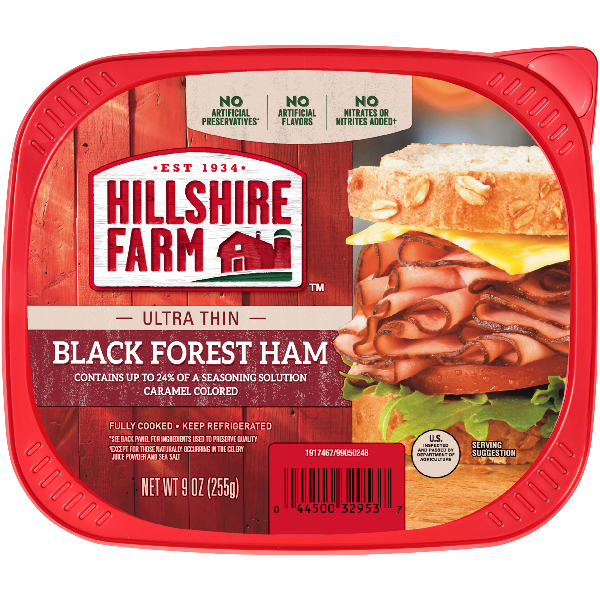 Hillshire Farm Ultra Thin Black Forest Ham 9 oz