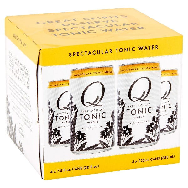 Q Spectacular Tonic Water 4 x 7.5 floz