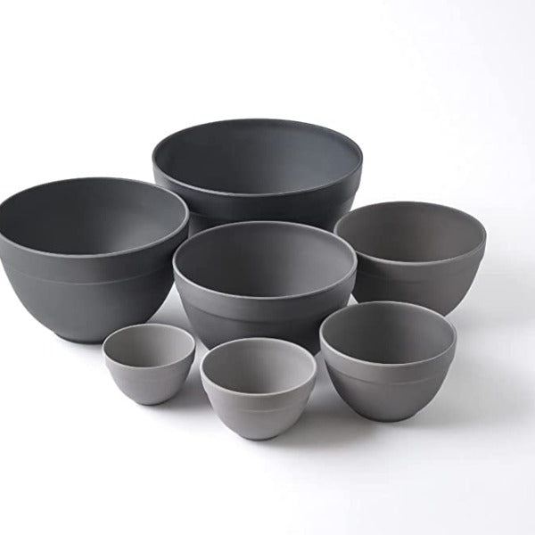 Bamboozle 7 Piece Mixing Bowl Set Tonal Grey