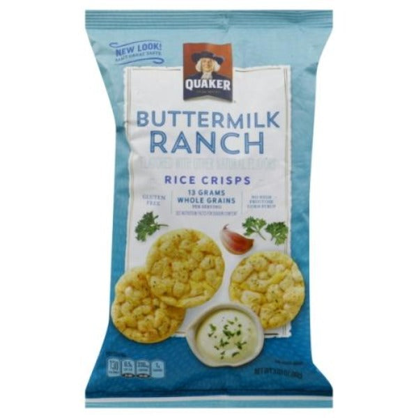 Quaker Rice Crisps Buttermilk Ranch 3.03 oz