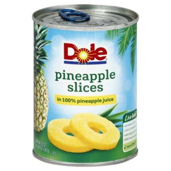 Dole Pineapple Slices 20 oz