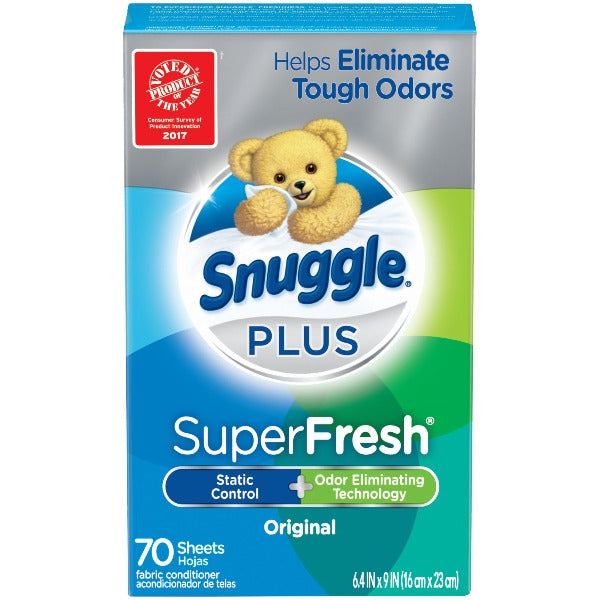 Snuggle Plus Dryer Sheets Spring Fresh Scent 70 ct