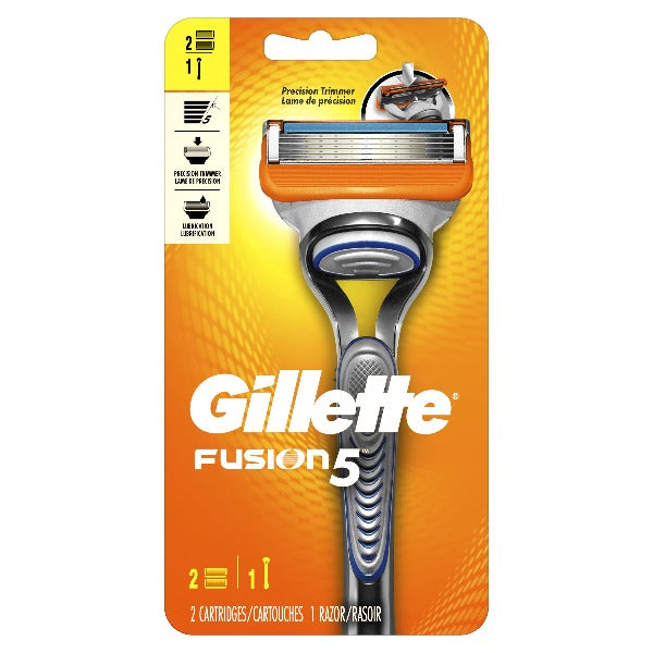 Gillette Fusion 5 Razor & 2 Cartridges