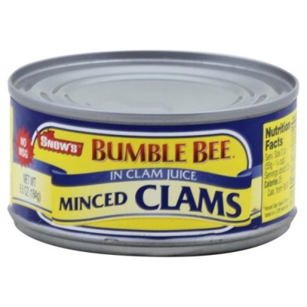 Snow's Minced Clams 6.5 oz