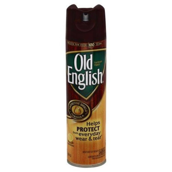 Old English Wood Polish Lemon Scent 12.5 oz