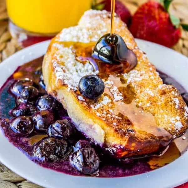 Blueberry French Toast - 2 servings