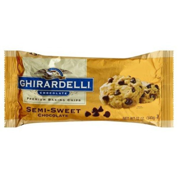 Ghirardelli Premium Semi-Sweet Chocolate Chips 12 oz