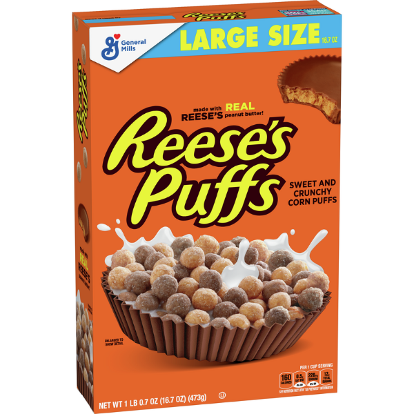 GM Reese's Puffs Cereal 16.7 oz